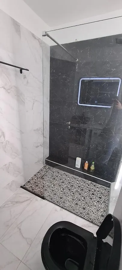 Black Retro Flat Apartment Thessaloniki