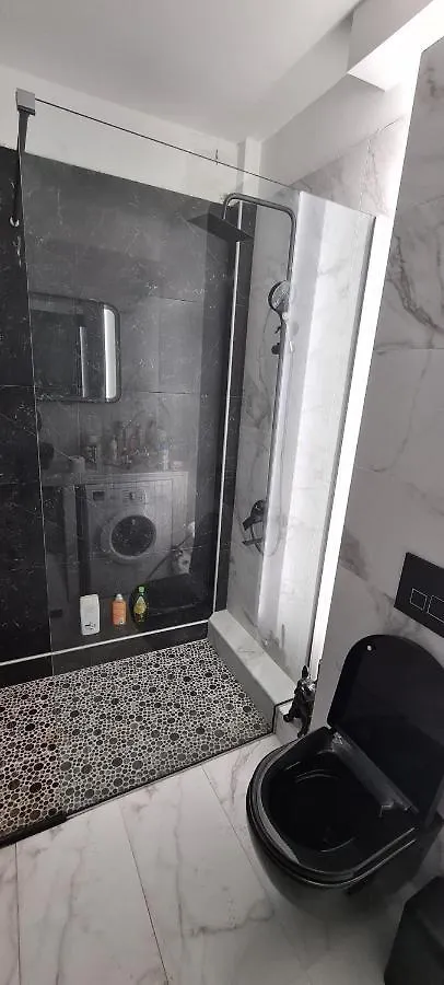 Black Retro Flat Apartment Thessaloniki